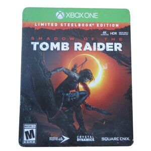 Shadow of the Tomb Raider Limited Steelbook Edition - Xbox One With Manual
